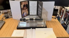 Master Replicas Darth Vader Lightsaber Dual Signed 641/1000 VERY RARE