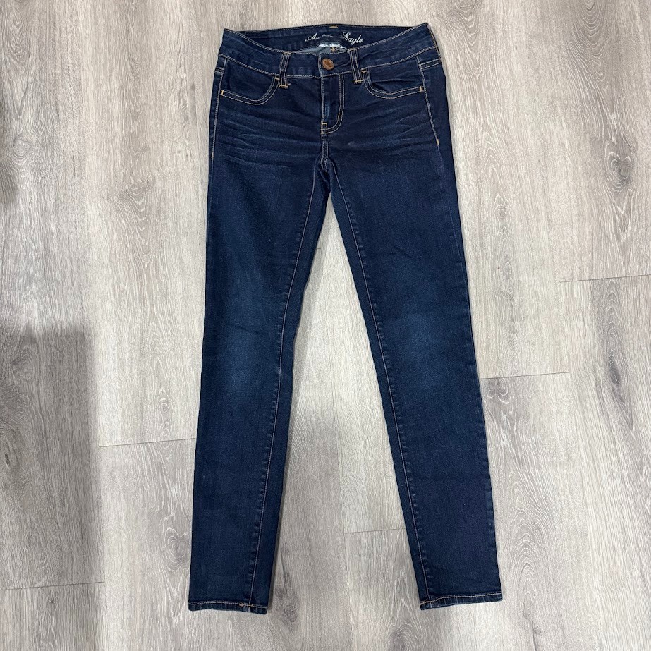 American Eagle Women’s Jegging Size 0 Short Super Stretch Denim 25x27.5