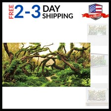 48x24 inches Aquarium Background Branches Aquarium Background Aquatic Plant R...