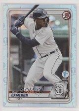 2020 Bowman 1st Edition Sky Blue Foil Daz Cameron #BFE-45 00l7