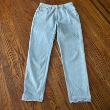 BDG Urban Outfitters Women's 29x29 Mom High Rise Jeans Blue Light Wash Cotton