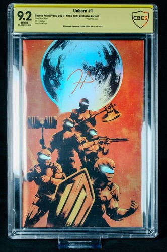Unborn # 1 CGC 9.2 NYCC Foil Edition