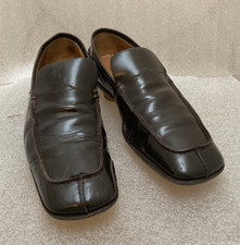 Miu Miu Prada Mens Chocolate Vintage Loafers w/ Logo & Cleats US size 8 (UK 6.5)