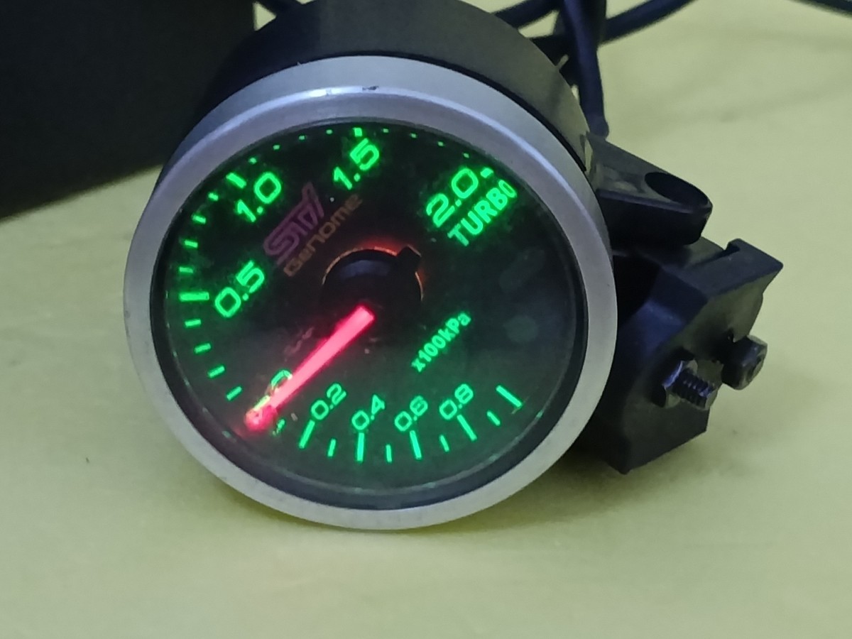 Defi Subaru STI Genome 60mm Electronic Boost Gauge Control Unit 2
