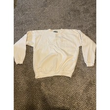 Levi Strauss Made In USA Crewneck Sweatshirt Vintage White XL VTG 80s 90s CLEAN