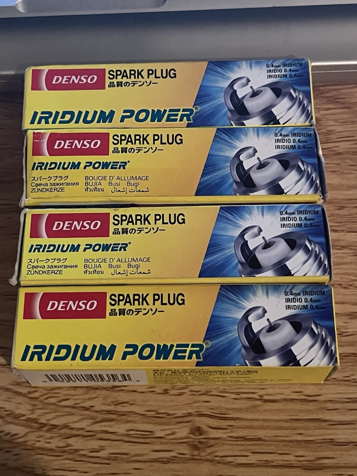 Denso 5356 IXUH22I Iridium Power Spark Plug - Set of 4