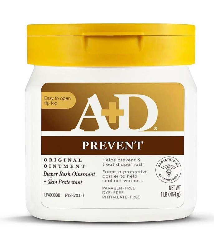 A+D Original Diaper Rash Treatments Skin Protectant Ointment 16 oz