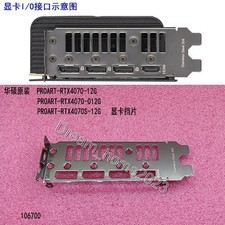 Original Bracket For ASUS PROART RTX 4070 RTX 4070S 12G Graphics Video Card