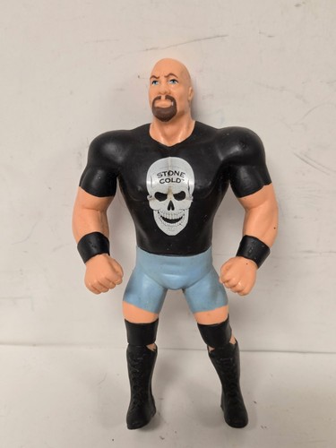 Vintage 1997 Bendems WWF Stone Cold Steve Austin W...