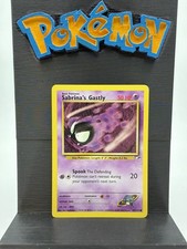 Pokémon TCG Sabrina's Gastly Gym Heroes 93/132 Regular Unlimited Edition Common on eBay