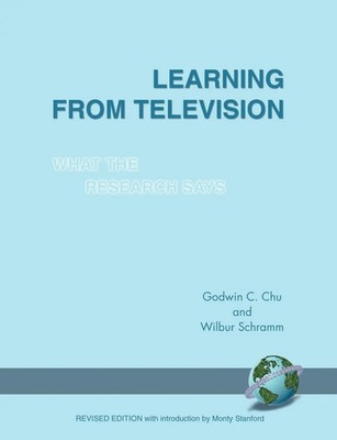 Learning from Television What the Research Says (PB) Godwin C. Chu Taschenbuch