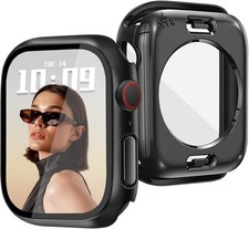 Waterproof 360 Full Protection Case for Apple Watch Series 9/8/7 45mm with Glass