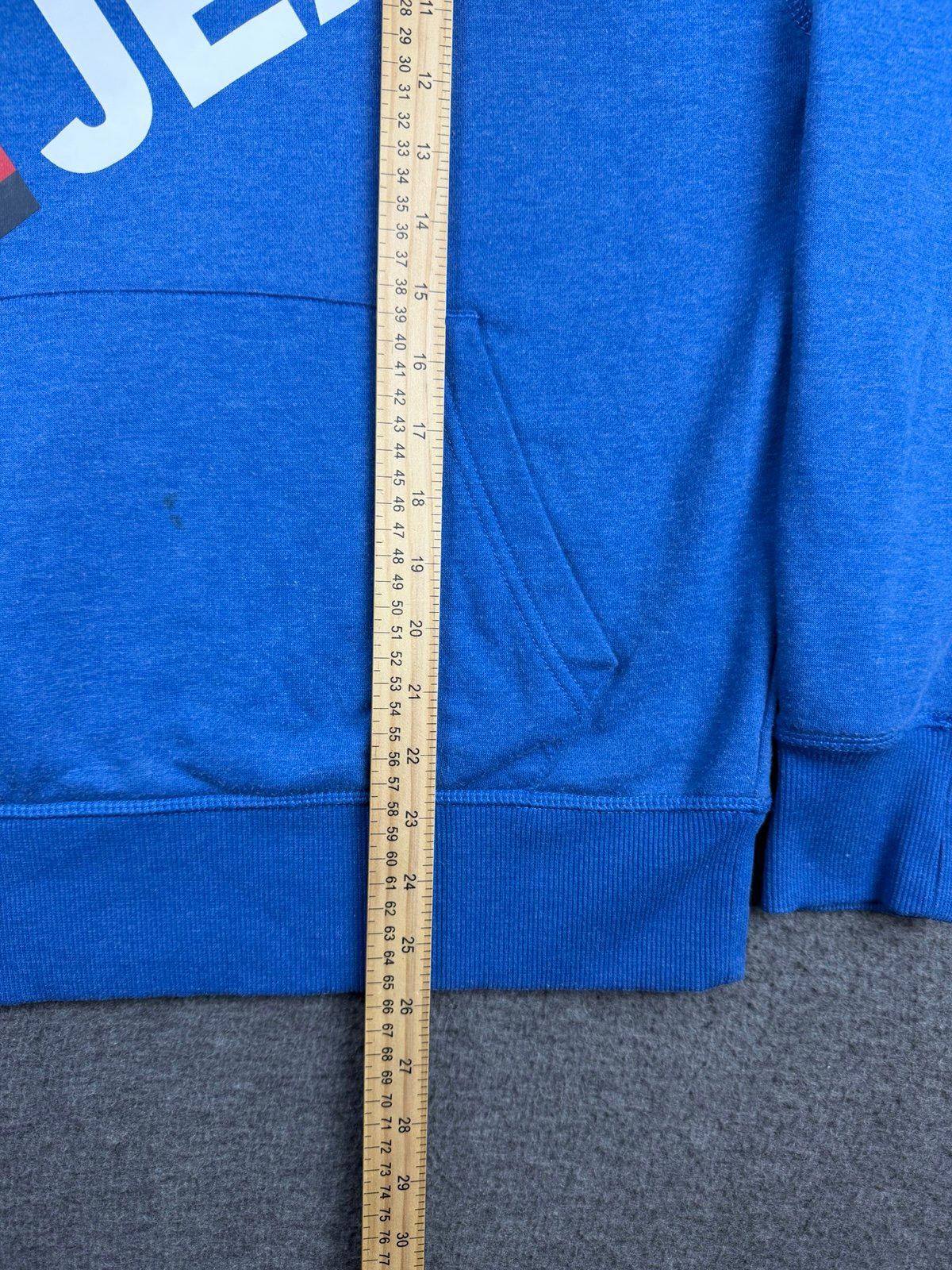 Tommy Hilfiger Tommy Jeans Women's Small Blue Pullover Hoodie Logo Sweatshirt thumbnail 7