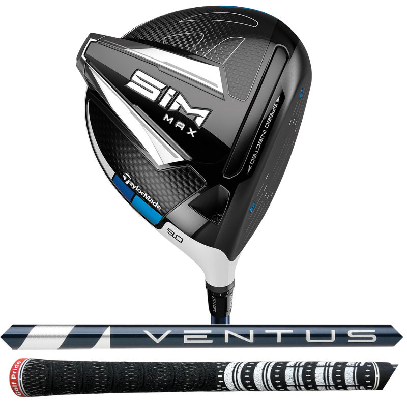 TaylorMade - SIM MAX レスキュー VENTUS Blue 7S U3 19度 US NEW TaylorMade Sim Max 8* Driver, Fujikura Ventus Blue 7S Stiff