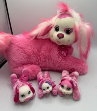 2017 Puppy Surprise Pink Dog w Three Pink Puppies Stuffed Animal