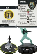 Marvel Heroclix X-Men X of Swords Super Rare : Summoner with Colony - 055 & s007