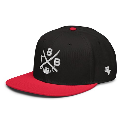 Casquette de baseball Tampa Bay Football rétro TBB Cross Snapback Hat - Photo 1/12