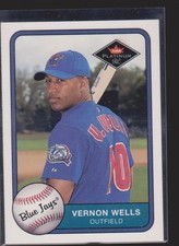 Vernon Wells Cards Inserts Vintage Premium Collection LOOK