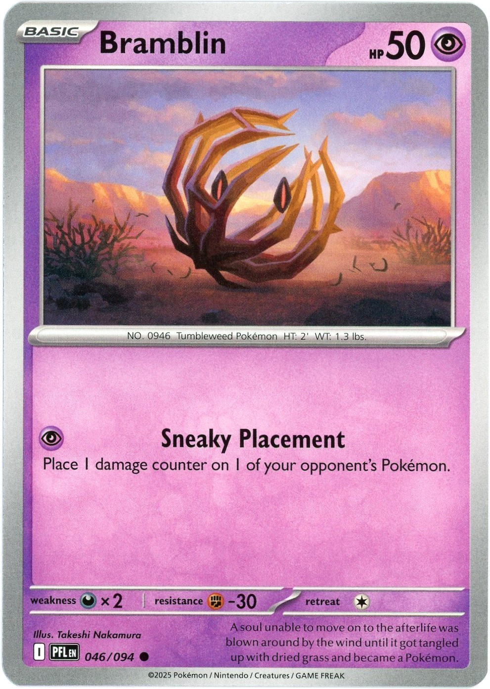 Bramblin 046/094 - Phantasmal Flames - Common - NM/M