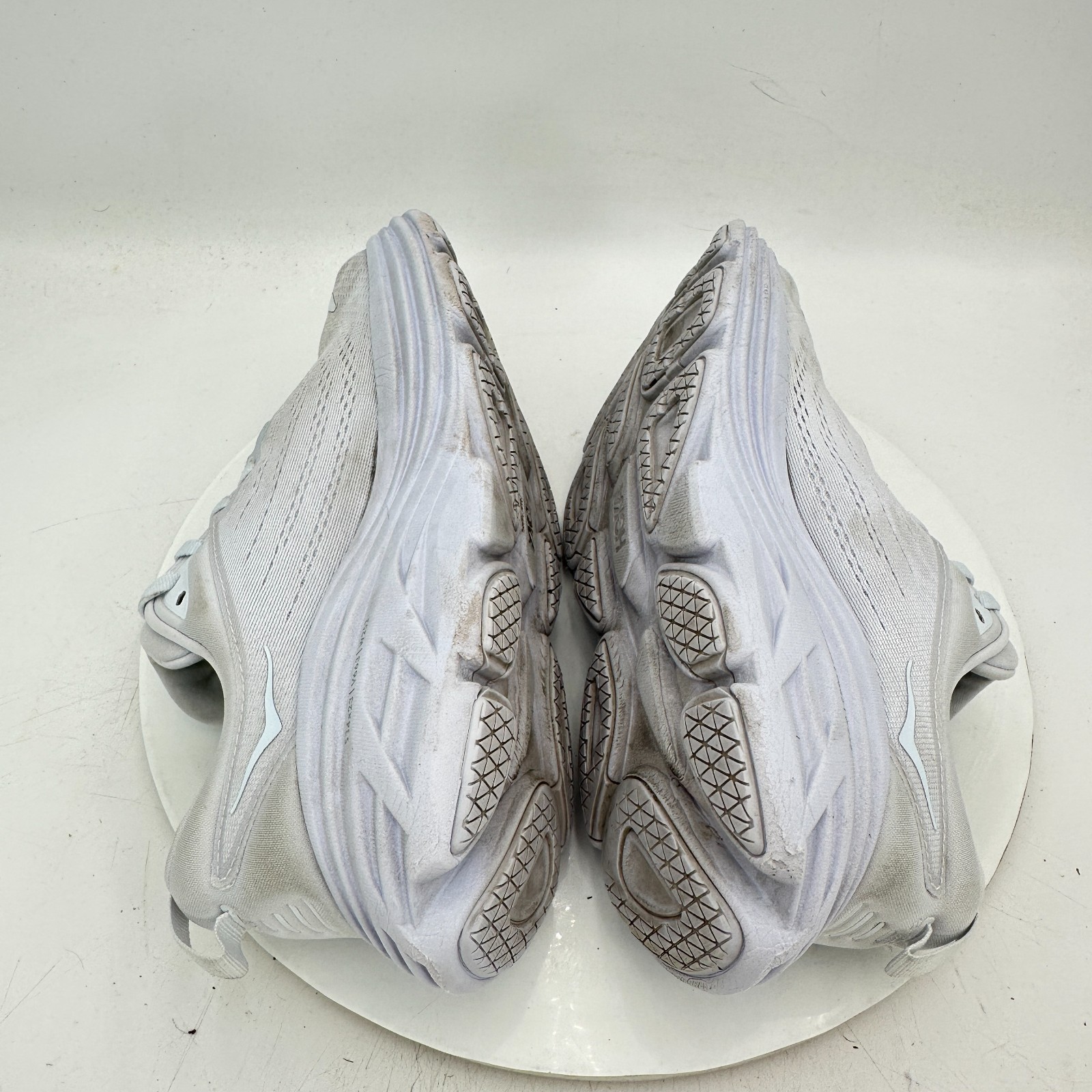 Hoka One One Bondi 8 Women Size 8.5D 1127952 WWH White Running Shoes thumbnail 6