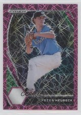 2021 Panini Prizm Draft Picks Pink Velocity Prizm Peter Heubeck #PDP101 3y1