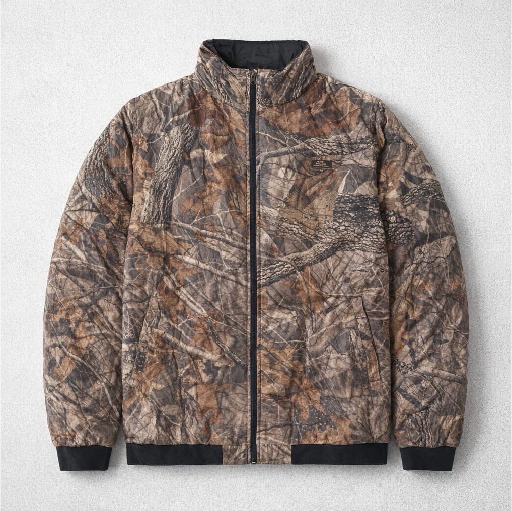 Remington Giacca da caccia uomo camo con zip, nylon/poliestere taglia XL