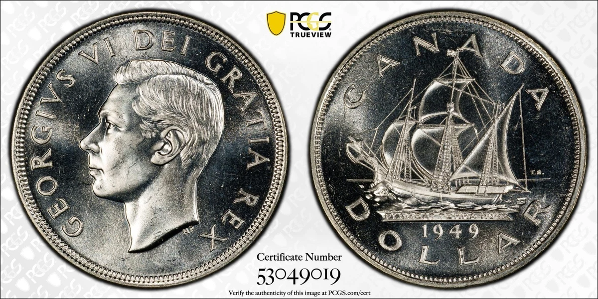 MS 65 Graded Canadian Dollar Coins for sale | eBay