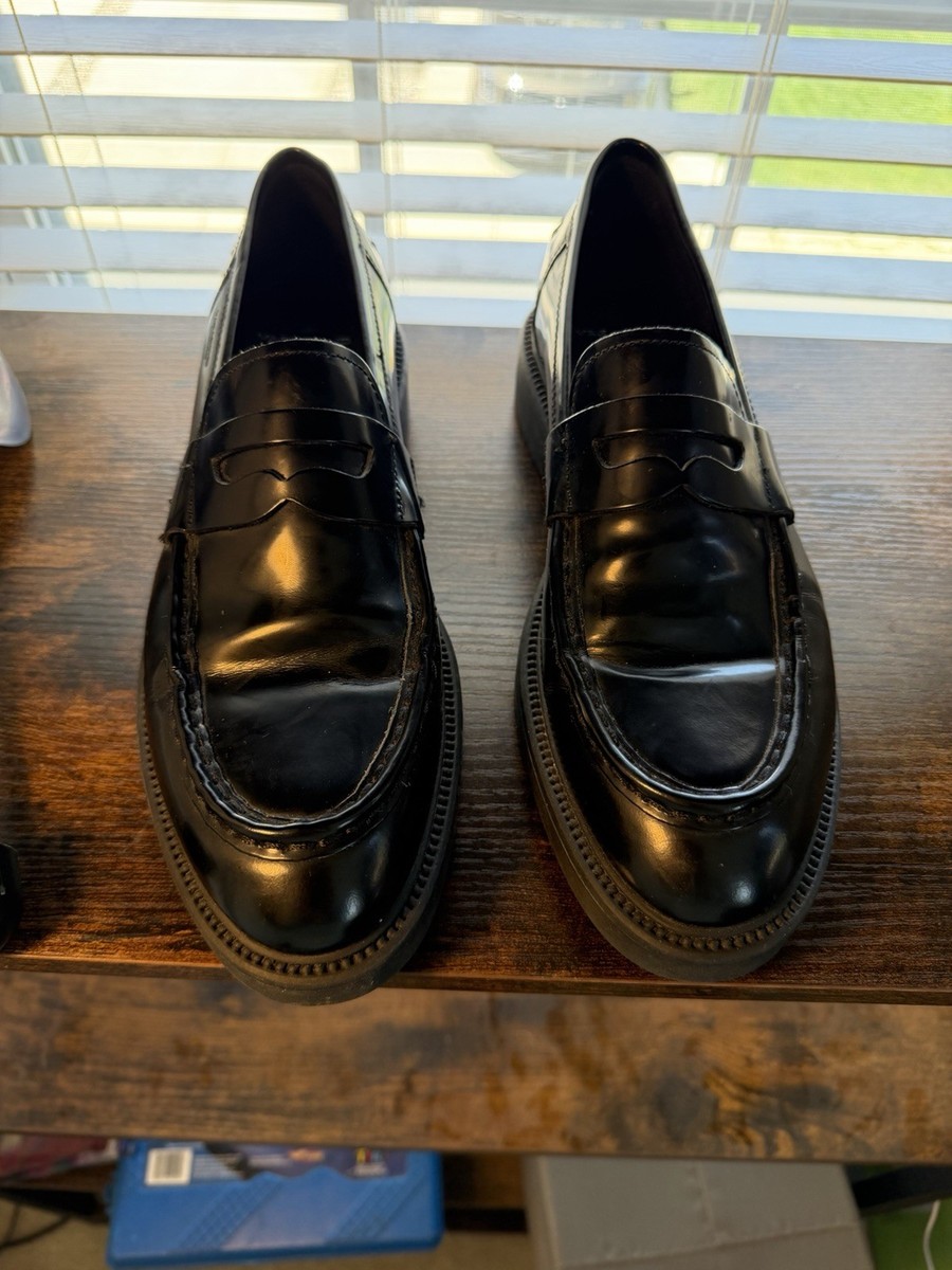 Vagabond Shoemakers Alex Leather Black Penny Loafers Classic  display picture 1