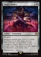 MTG Magic the Gathering Ninja's Blades (108/764) Final Fantasy LP