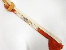 7752802: JAPANESE KIMONO SILK Hand Braided Obijime