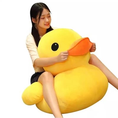 Cute Yellow Duck Plush Toy Mini Soft Stuffed Animal Kids Gift