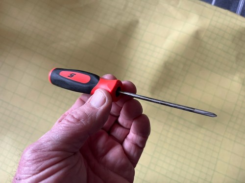 New Snap On Philips New Mini Tip No 0 Screwdriver Bright Orange - 第 3/5 張圖片