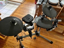 Simmons SD350 Electronic Drum Kit with Mesh Pads and Module Cable Harness