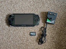 PSP 3003 Black Console, 64GB Card, Charger, Games Included, Great Condition