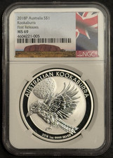 Uncirculated Silver NGC Grade MS 69 Australian & Oceanian Coins