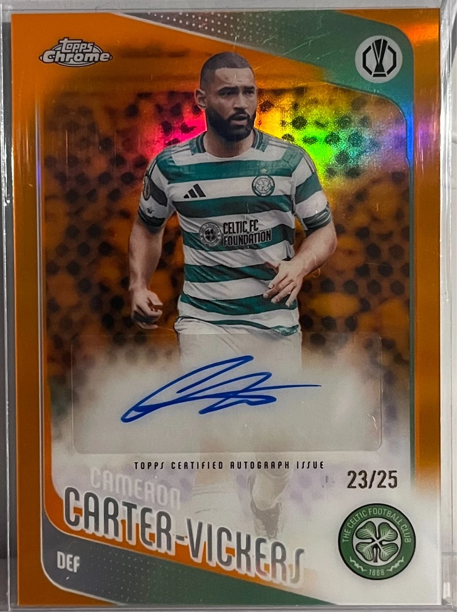 25+ Soccer Celtic Autographed Sports Trading Cards & Accessories
