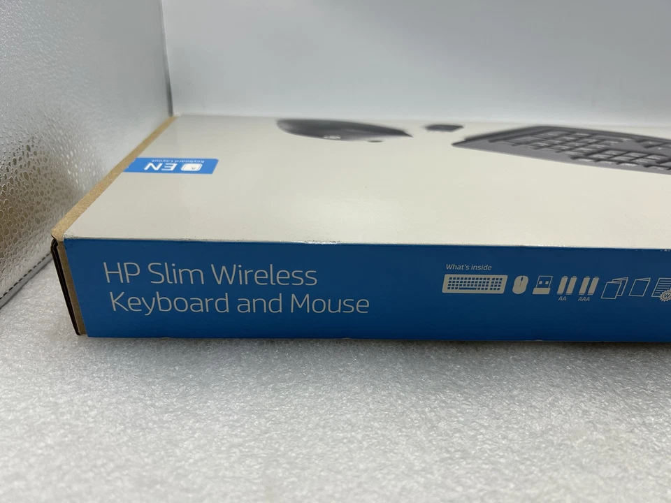 NEW HP Wireless Keyboard and Mouse Bundles Slim Combo T6L04AA Wireless PC - Image 4 of 4