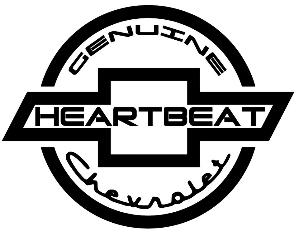 Calcomanía de vinilo troquelada genuina personalizada Chevrolet pajarita ¡con tus letras! Foto 2 de 4