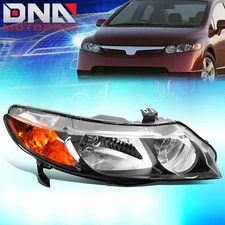 FOR 2006-2011 HONDA CIVIC SEDAN FACTORY STYLE HEADLIGHT LAMP ASSEMBLY RIGHT RH