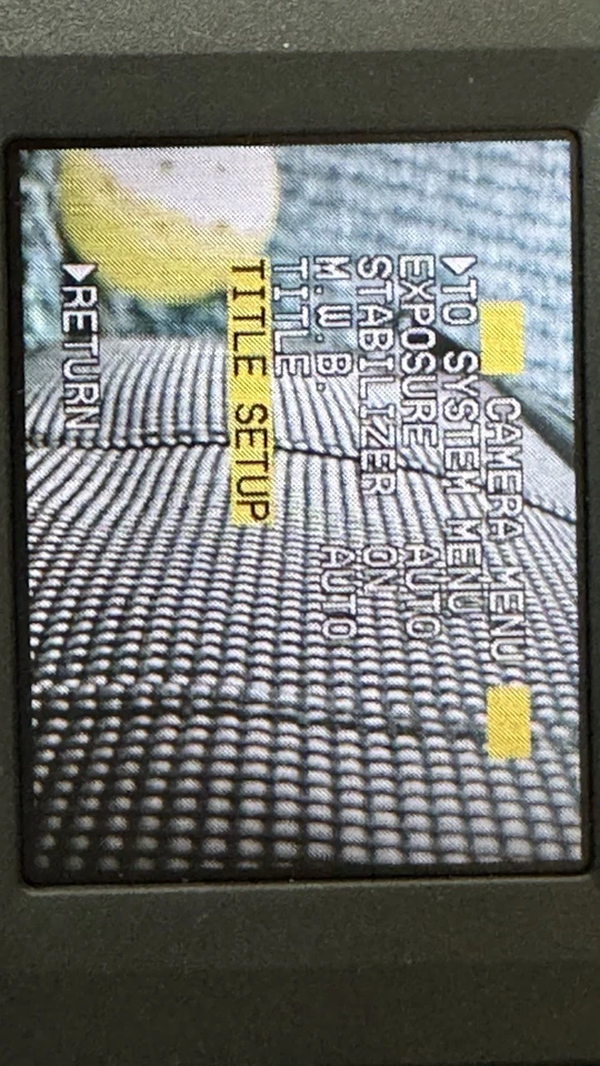 JVC Video Camcorder Super VHS VHS-C TESTED Works! Needs Battery GR-SXM260U - Image 4 of 4