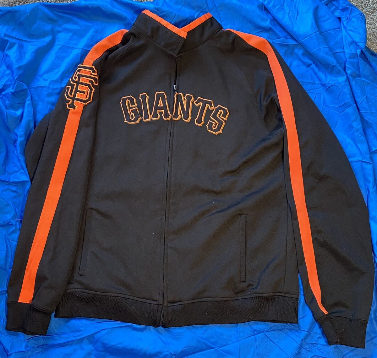 San Francisco Giants Zipper Jacket Stitches Athletic Gear X San Francisco Giants Zipper Jacket Stitches Athletic Gear X
