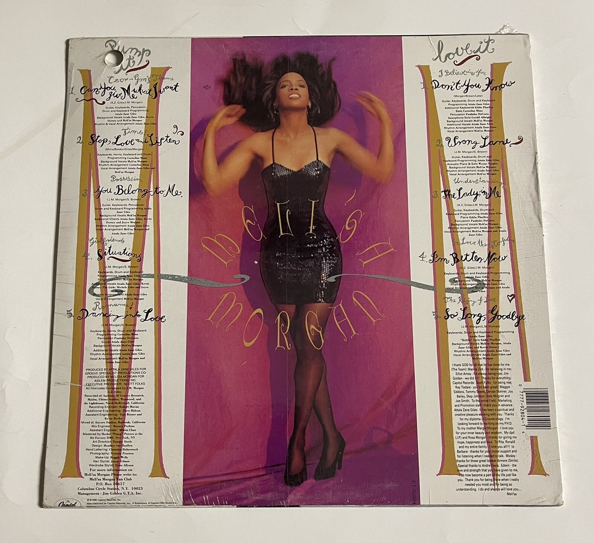 Melissa Morgan The Lady in Me LPレコード Melissa Morgan The Lady in Me LPレコード Meli'sa Morgan