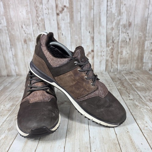 True Linkswear Major wateproof Golf Shoe Leather Comfort Brown Lace Up 10.5 - Picture 6 of 8