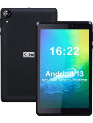 Reading Trays, Android 13 Tablets, 2GB RAM, 32GB ROM Quad Core, Android Phone