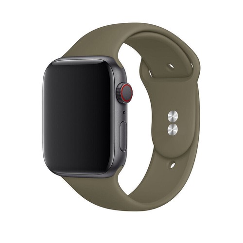 Cinturino Silicone Sport 40/44/41/45/49mm per Apple Watch Serie 9 8 7 6 5 4 SE - Foto 31 di 69