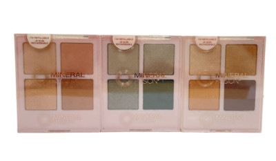 Mineral Fusion Refillable Eye Shadow Palette(0.25oz/7.2g) You Pick, New