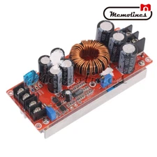 DC 1200W 20A Converter Boost Car Step-up  8-60V to 12-83V Power Supply Module