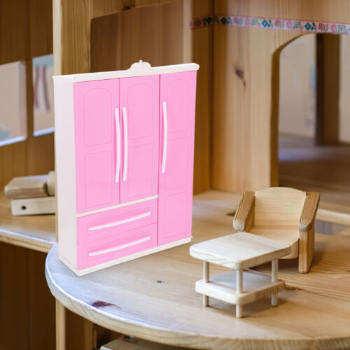  Shoes Accessories Dollhouse Bedroom Furniture Mini Wardrobe - Afbeelding 1 van 18