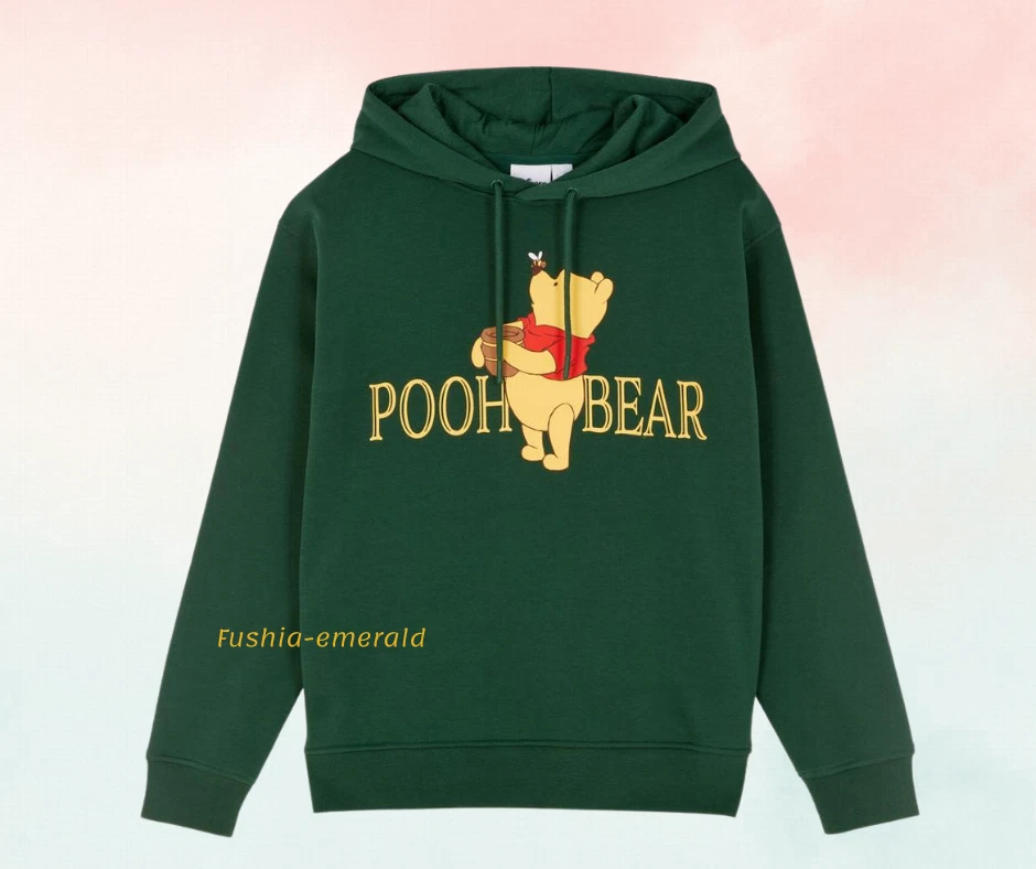 Disney Winnie the Pooh Ladies Hoodie in Green | Size: XS 6-8 UK | NEW  Primark | eBay