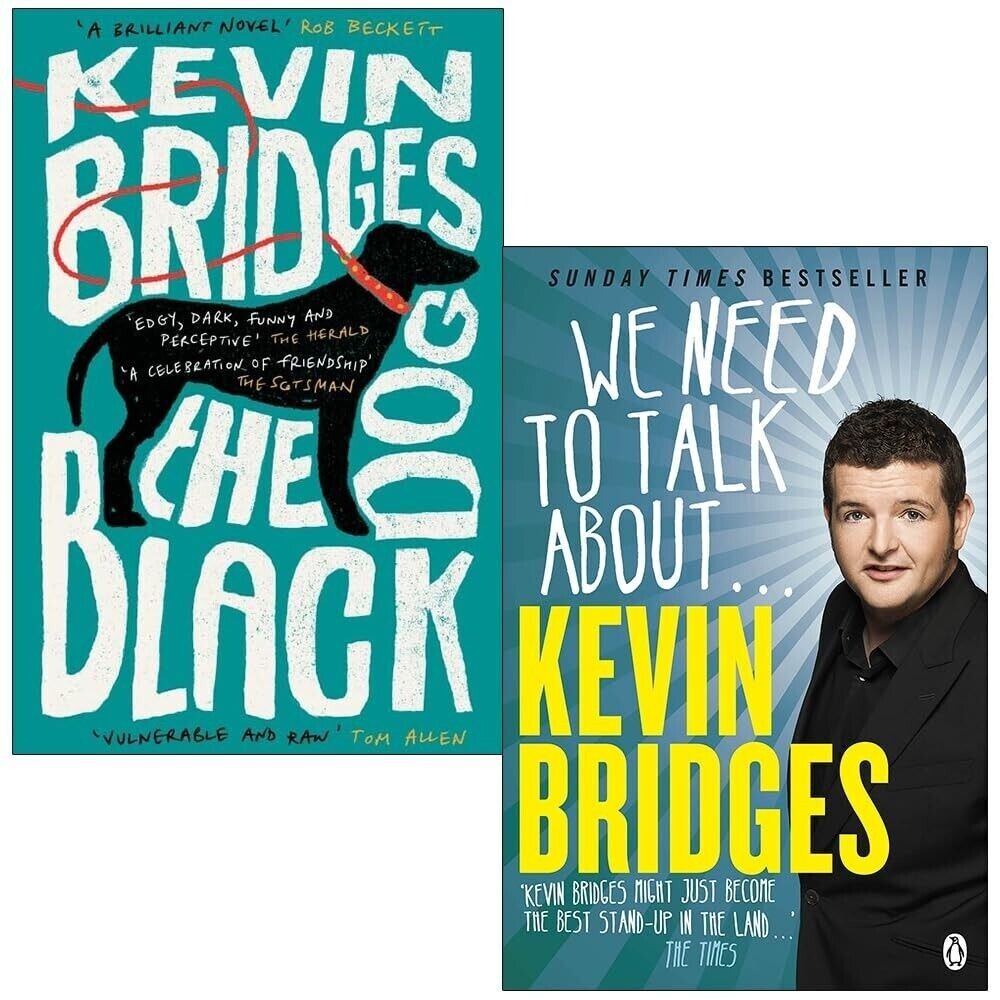 Kevin Bridges Collection 2 Books Set Black Dog, We Need to Talk About Paperback - Image 2